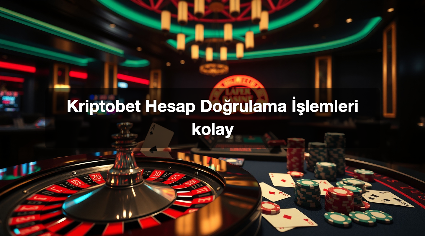 Kriptobet Hesap Doğrulama İşlemleri kolay